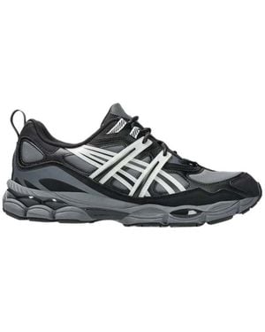 Asics Gel-Nyc Utility Mesh-Panelled Running Sneakers - Black