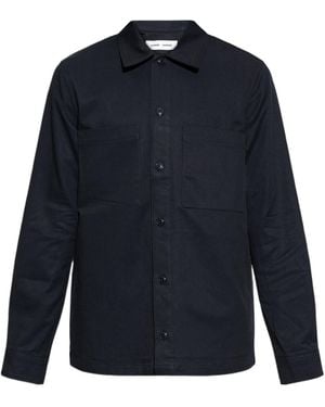 Samsøe & Samsøe Sataka Button-Up Shirt Jacket - Blue