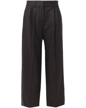 Blazé Milano Casual Trousers With Belt Loops - Black