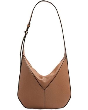 Valextra Solid Colour Mini Bag - Brown