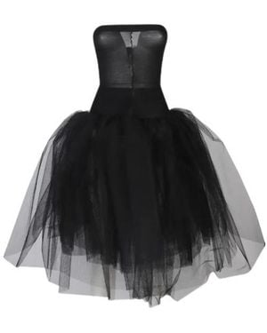 Junya Watanabe Tulle Skirt - Black
