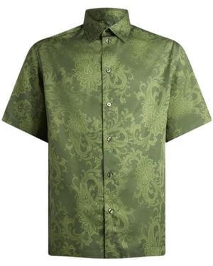 Etro Oversized Shirt - Green