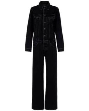 Agolde Esther Denim Jumpsuit - Black