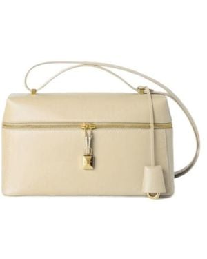 Loro Piana Extra Bag L27 Shoulder Bag - Natural