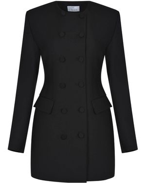 GIUSEPPE DI MORABITO Double-Breasted Jacket - Black