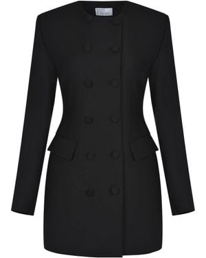 GIUSEPPE DI MORABITO Double-Breasted Jacket - Black