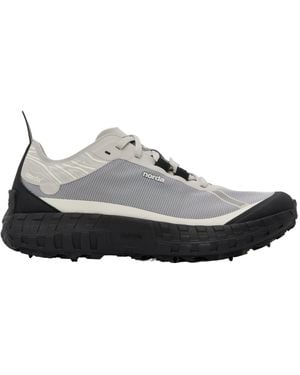 Norda 001A Low-Top Lace-Up Trainers - Grey