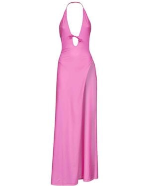 Balenciaga Backless Dress - Pink