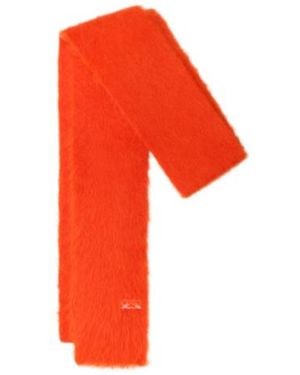 Loewe Logo Scarf - Red