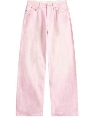 Acne Studios Loose Fit Jeans - Pink