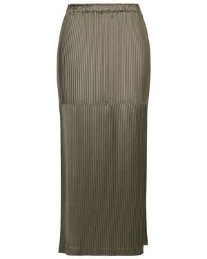 Issey Miyake Glossed Panels Pleats - Green