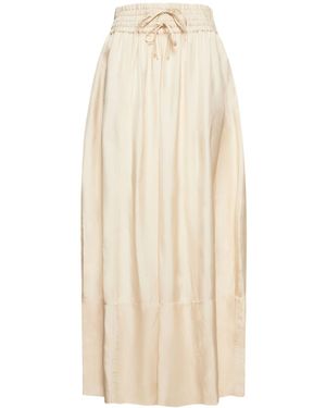 Jil Sander Drawstring Casual Trousers - Natural