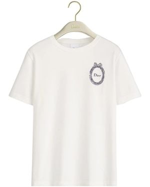 Dior Iviera Médaillon T-Shirt - White