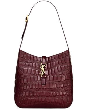 Saint Laurent Le 5 A 7 Supple Small - Purple
