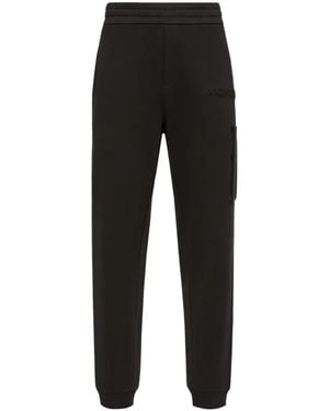 Moncler Logo-Patch Track Pants - Black