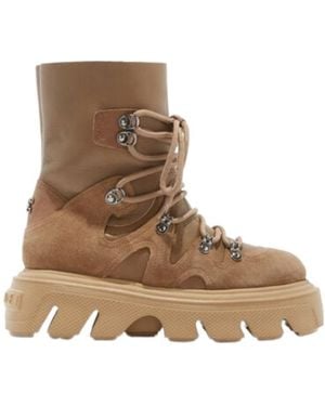 Casadei Generation C Skipass Lace-Up Boots - Brown