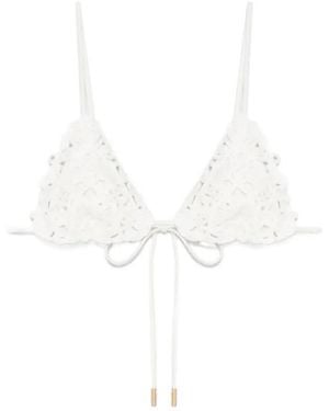 Cult Gaia Irina Bikini Top - White