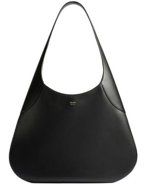 KHAITE Large Joan Hobo Bag - Black