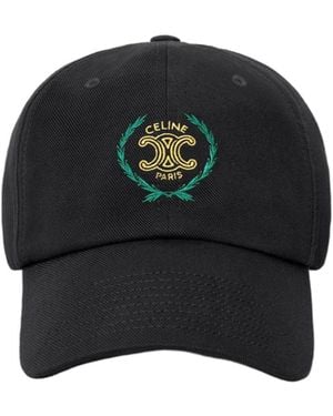 Celine Richelieu Cap - Black