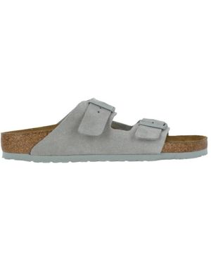 Birkenstock Arizona Double Strap Slip-On Sandals - White