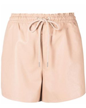Stella McCartney Alter Mat Drawstring Track Shorts - Natural