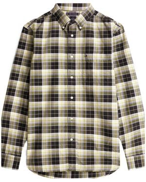 Tommy Hilfiger Khakiblack Plaid Longsleeve Shirt - Grey