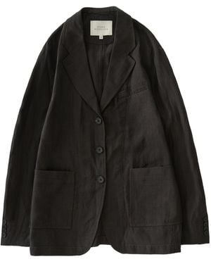 Studio Nicholson Elkin Notch-Lapel Jacket - Black