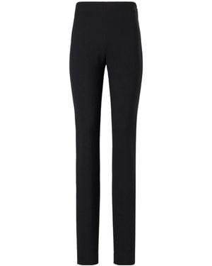 TOVE High-Waisted Slim-Fit Pants - Black