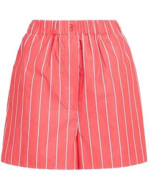 Frankie Shop Lui Striped Shorts - Pink