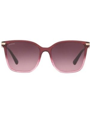 BVLGARI Logo Sunglasses - Purple
