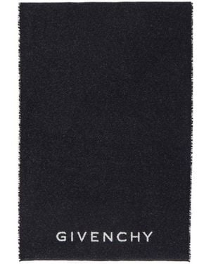 Givenchy Patterned Scarf - Blue