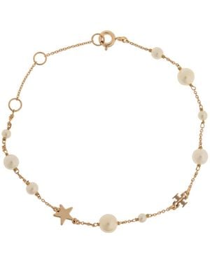 Tory Burch Moondance Star-Charm Bracelet - Metallic