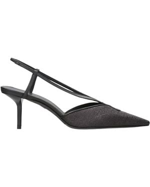 Max Mara Pointed-Toe High Heels - Brown