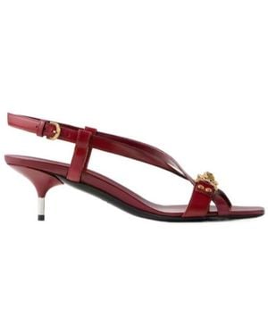 Versace Marisa Heeled Sandals - Red