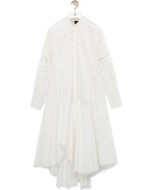 Loewe Shirt Dress - White