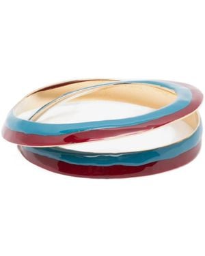 Marni Spiral Round Bracelet - White