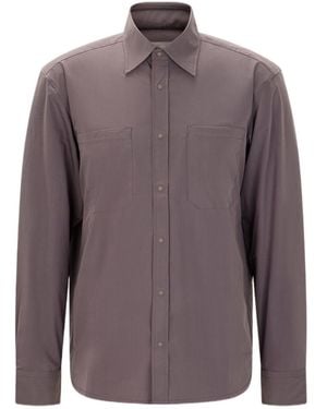Herno Long-Sleeved Shirt - Brown