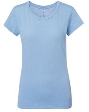 Velvet By Graham & Spencer Odelia Cotton T-Shirt - Blue