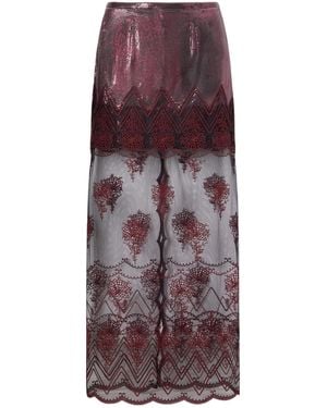 Rabanne Vibrant Skirt - Purple