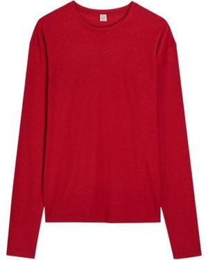 TOTEME Jersey Top - Red