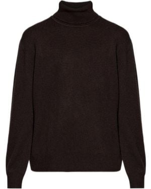 Lisa Yang Roll-Neck Jumper - Black