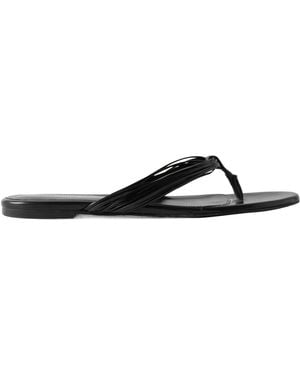Proenza Schouler Leather Flip-Flops - White