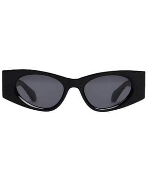 Alaïa Alaïa Cat-Eye Frame Sunglasses - White