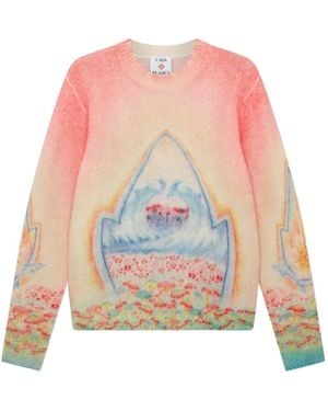 CASABLANCA Long Sleeve Jumper - Pink