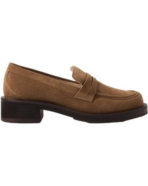 Stuart Weitzman Round-Headed Love Shoes - Brown