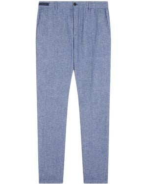 Paul & Shark Linen Trousers - Blue
