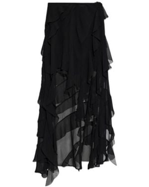 AllSaints Asymmetrical Skirt - Black