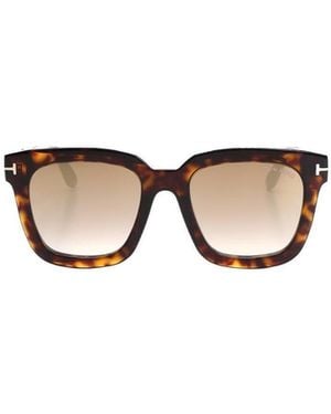 Tom Ford Tortoiseshell-Effect Square-Frame Sunglasses - Multicolor