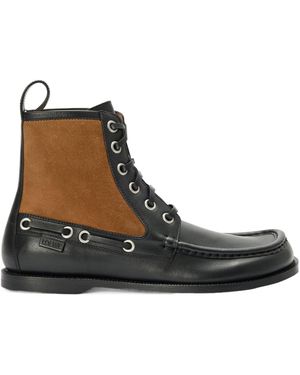 Loewe Campo Loafer Boots - Brown