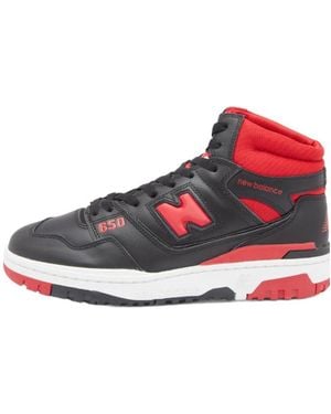 New Balance 650 High-Top Trainers - Red
